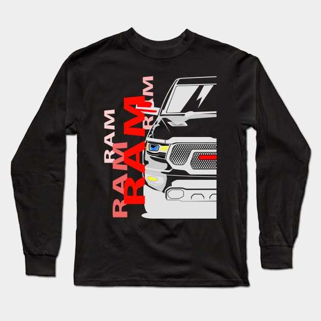 RAM 1500 Long Sleeve T-Shirt by BlueRoller